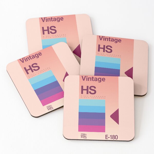 Item preview, Vaporwave VHS 'Vintage' E-180 HS designed and sold by T44Productions.