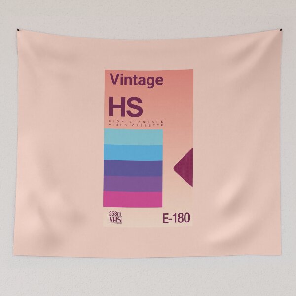 Item preview, Vaporwave VHS 'Vintage' E-180 HS designed and sold by T44Productions.