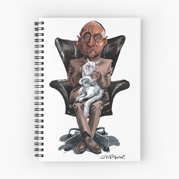 Item preview, Blofeld and his cat designed and sold by IanBakerToons.