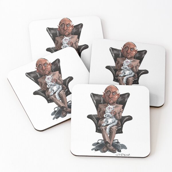 Item preview, Blofeld and his cat designed and sold by IanBakerToons.