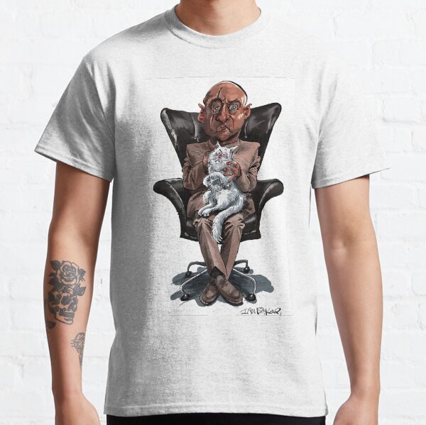Aperçu de l'œuvre Blofeld et son chat créée et vendue par IanBakerToons.