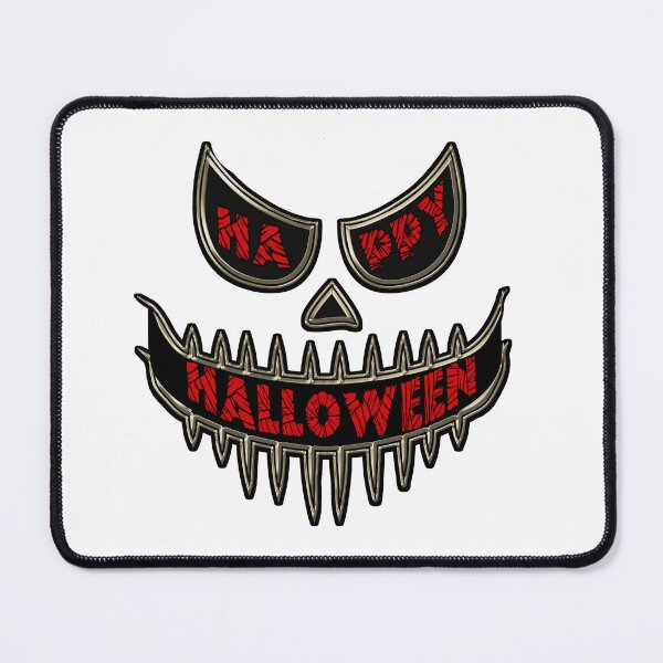 Item preview, Happy Halloween scary face designed and sold by AdelloDeAmo.
