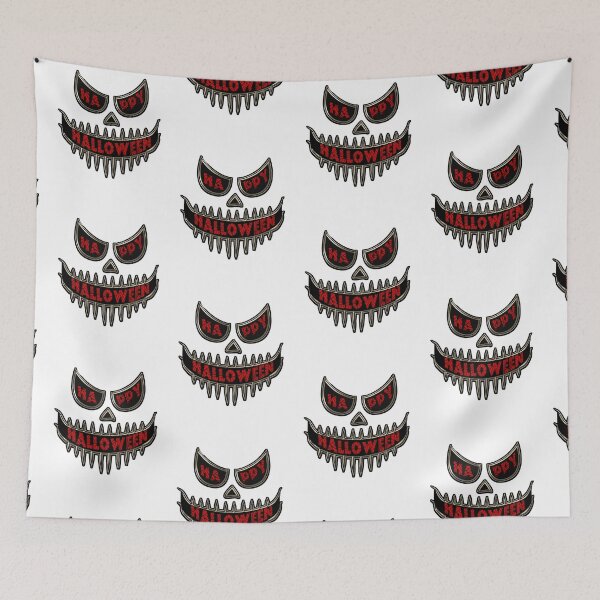 Item preview, Happy Halloween scary face designed and sold by AdelloDeAmo.