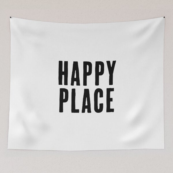 Item preview, happy place logo designed and sold by bwayjime.