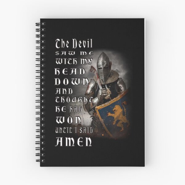Item preview, The Devil Saw Me My Head Down Thought He'd Won Until I Said Amen   designed and sold by david parry.