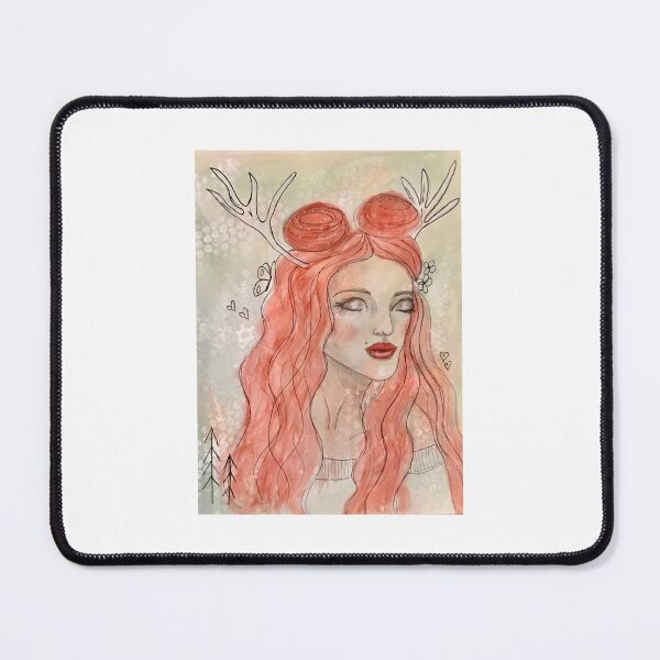 Item preview, Redheaded Fantasy Woman designed and sold by Undertheoaktree.