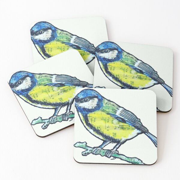Item preview, Blue Tit English Birds designed and sold by ardnaxela09.