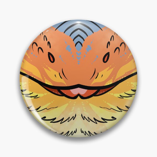Item preview, Yellow Bearded Dragon Mask designed and sold by TwilightSaint0.