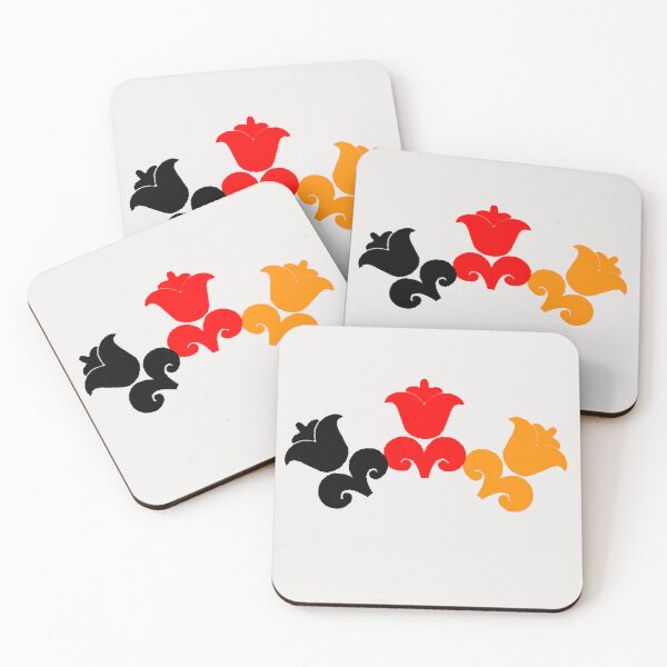 Item preview, German flag in roses designed and sold by AdelloDeAmo.