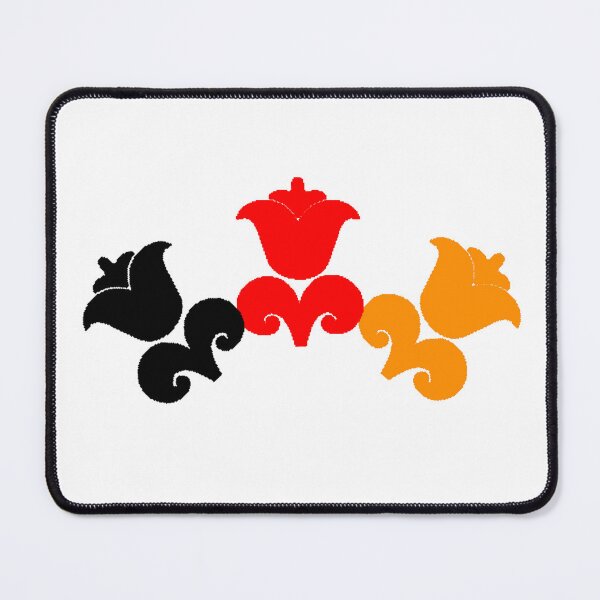 Item preview, German flag in roses designed and sold by AdelloDeAmo.