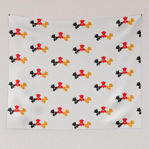 Item preview, German flag in roses designed and sold by AdelloDeAmo.