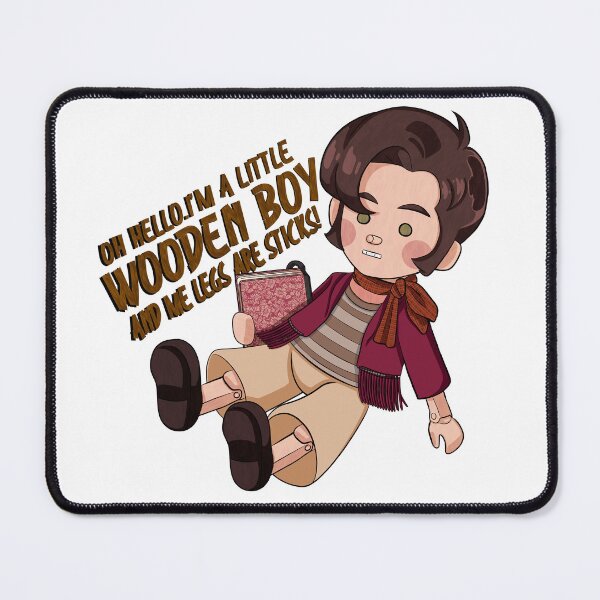 Item preview, Do the wooden boy voice! designed and sold by Littleartbot.