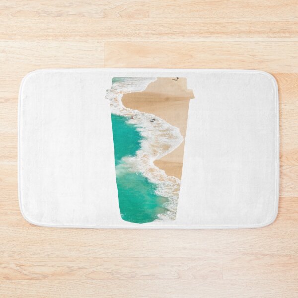 Item preview, Sandy Beach Foamy Sea Coffee designed and sold by kryative.