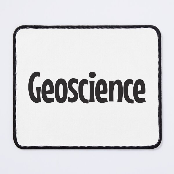 Item preview, Geoscience in black text designed and sold by Think4Prints.