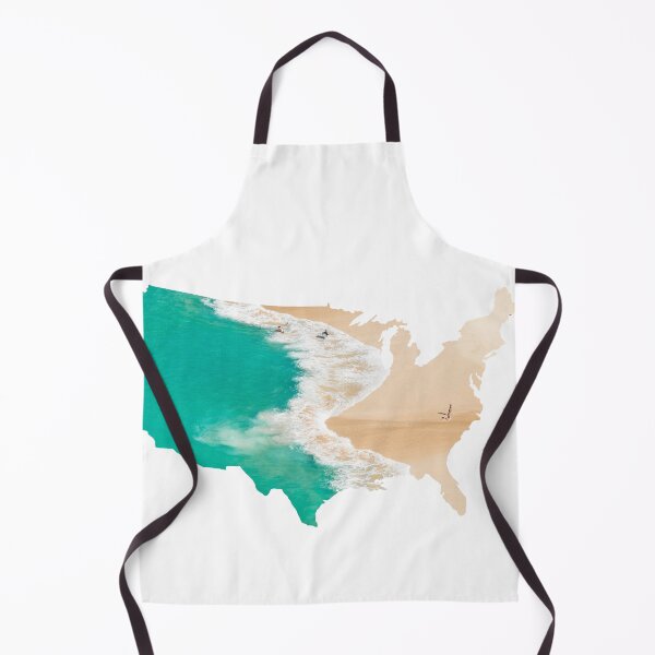 Item preview, Sandy Beach Foamy Sea USA designed and sold by kryative.