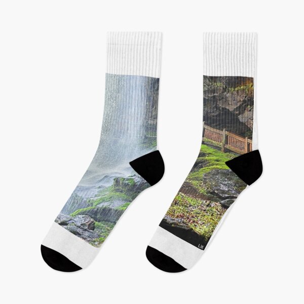 Item preview, Dry Falls Rocks And Moss 2 designed and sold by LisaWootenPhoto.