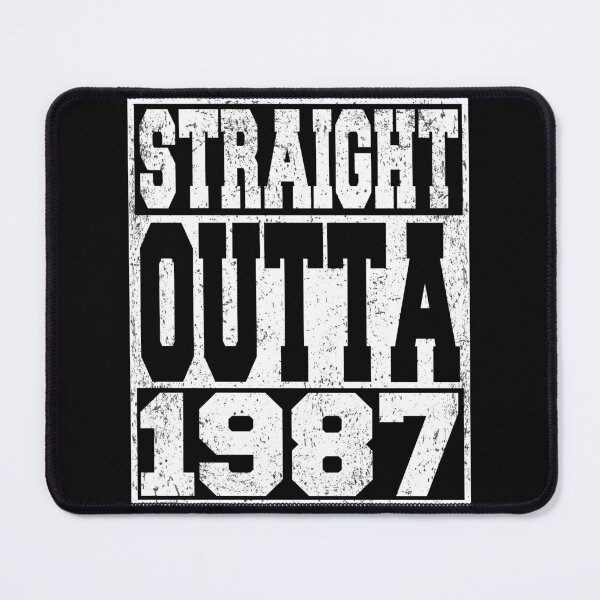 Item preview, Straight Outta 1987 Birthday Anniversary designed and sold by ARTZ84.