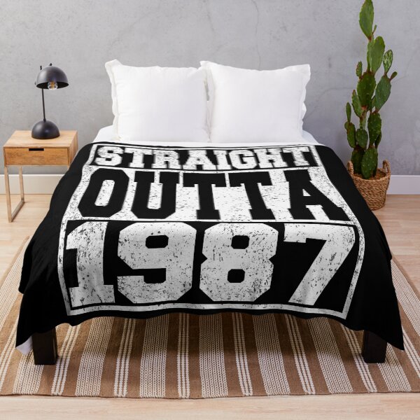 Item preview, Straight Outta 1987 Birthday Anniversary designed and sold by ARTZ84.