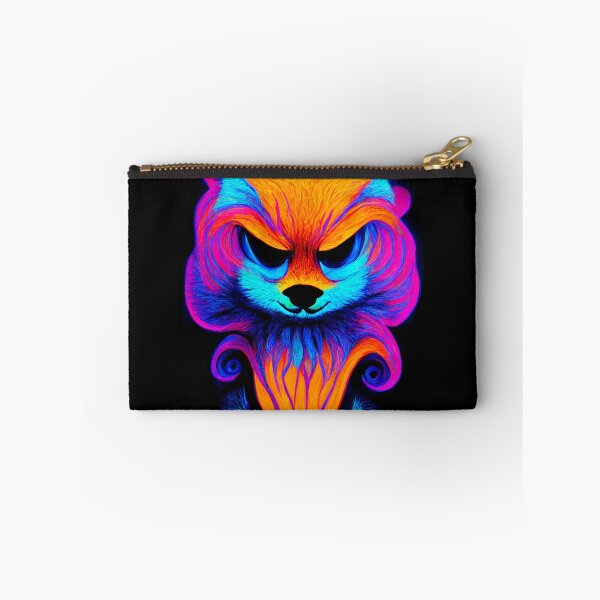 Item preview, Smirking Fox - Psychedelic designed and sold by ResistNormality.