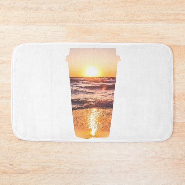 Item preview, Sunset Ocean Waves View Coffee designed and sold by kryative.