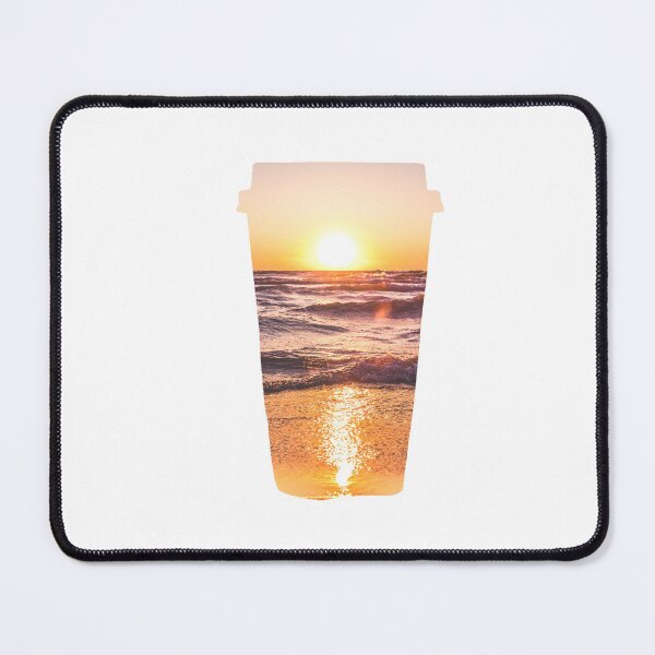 Item preview, Sunset Ocean Waves View Coffee designed and sold by kryative.