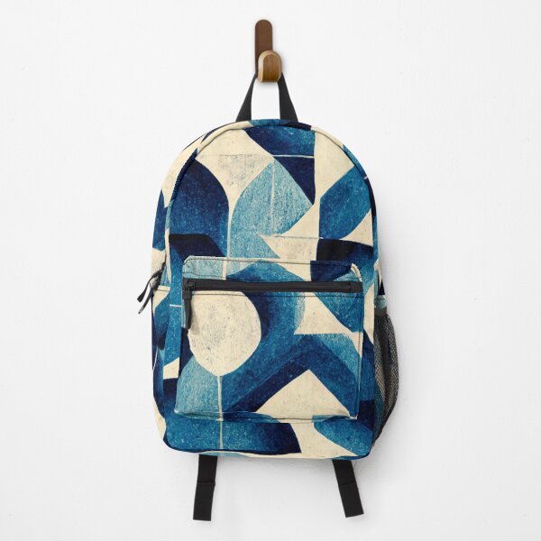 Item preview, Geometric Circles in Blue designed and sold by chika-gallery.