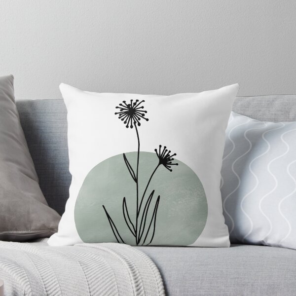 Item preview, Sage Green Line Botanical Art designed and sold by StudioArtNew.