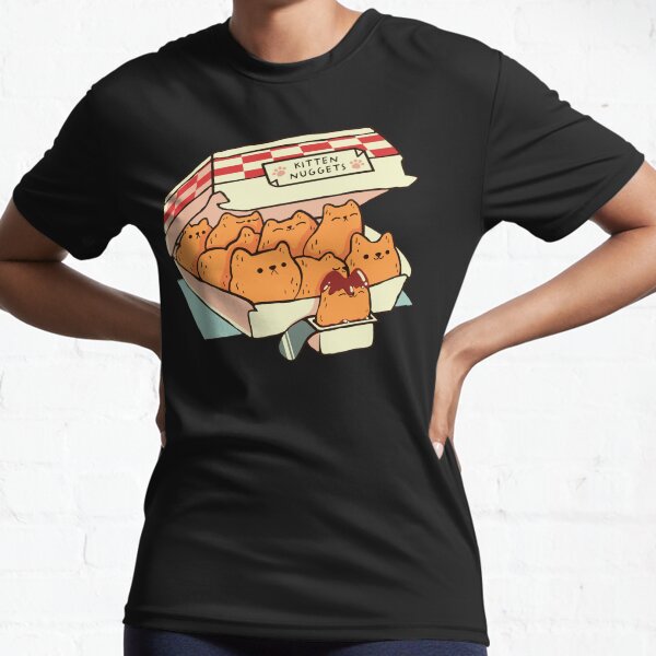 Item preview, Kitten Nuggets Fast Food Cat by Tobe Fonseca designed and sold by Tobe Fonseca®.