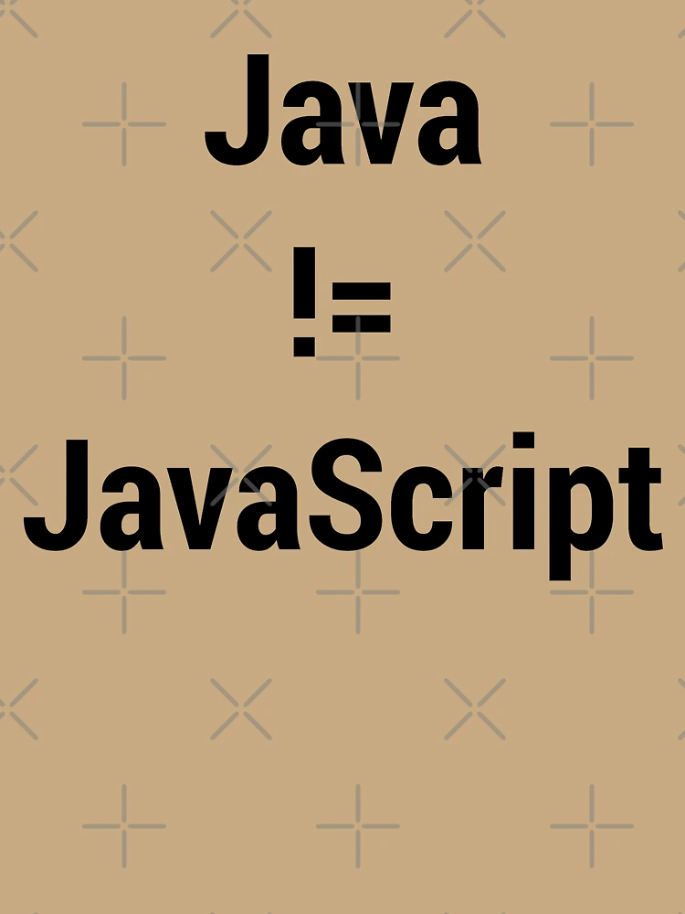 Thumbnail 6 of 6, Premium Oversized Hoodie, Java not equals JavaScript Bugged Programmer Design - Black Text designed and sold by geeksta.