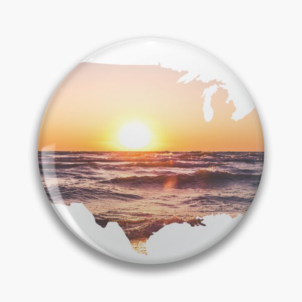 Item preview, Sunset Ocean Waves View USA designed and sold by kryative.