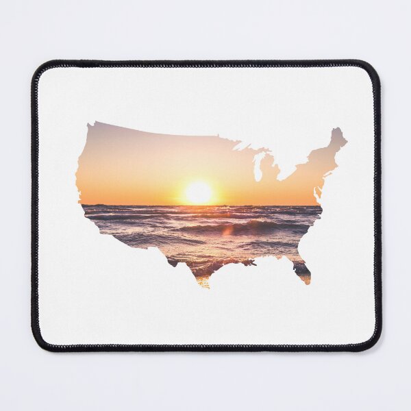 Item preview, Sunset Ocean Waves View USA designed and sold by kryative.