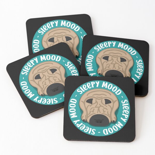 Item preview, Shar Pei Sleepy Mood designed and sold by KotaMikota.