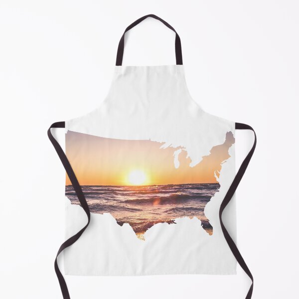 Item preview, Sunset Ocean Waves View USA designed and sold by kryative.