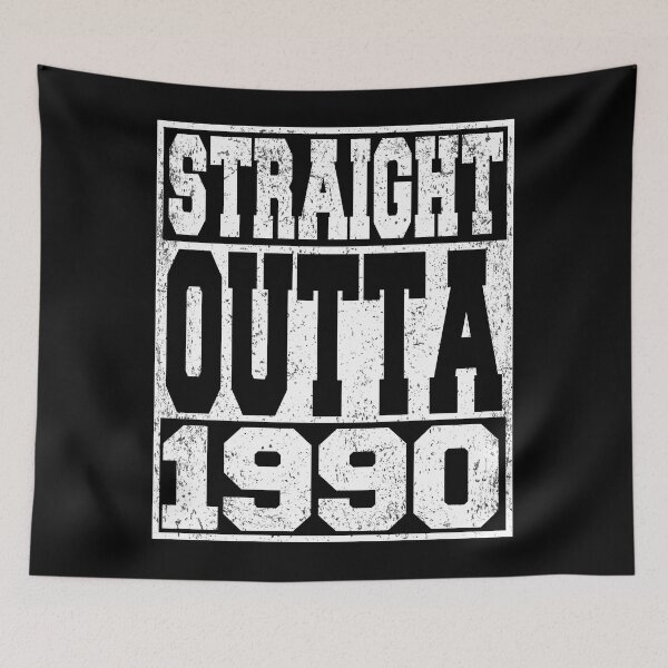 Item preview, Straight Outta 1990 Birthday Anniversary designed and sold by ARTZ84.