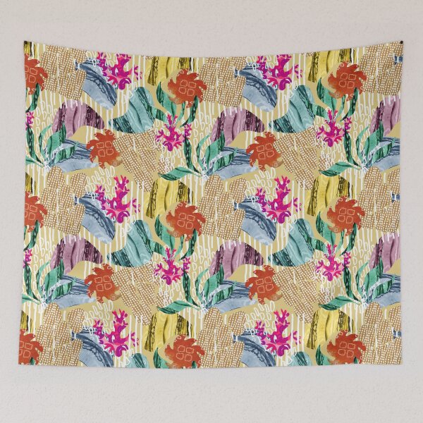 Item preview, Create With Wild Abandon! on Gold designed and sold by bmfabricdesigns.