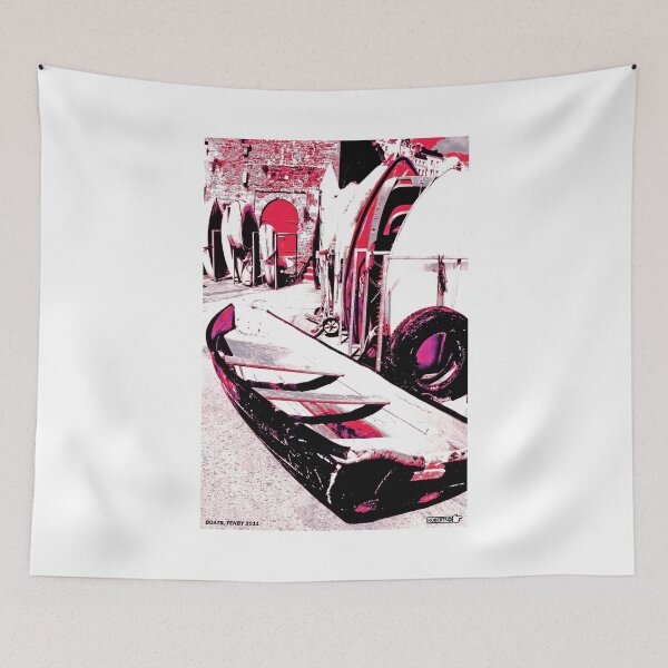 Item preview, Boats, Tenby (2011) designed and sold by CussRoberts.