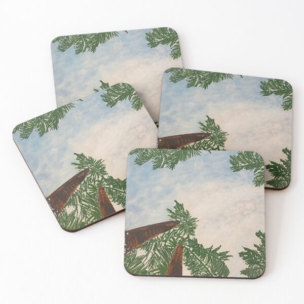 Item preview, árboles tropicales designed and sold by LaLaTextiles.