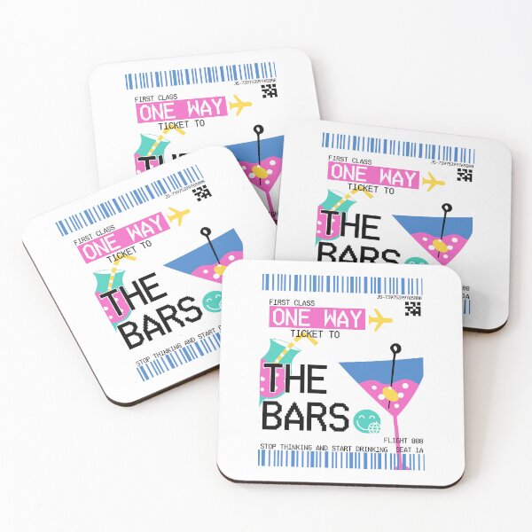 Item preview, ONE WAY TO THE BARS designed and sold by Julia Santos.