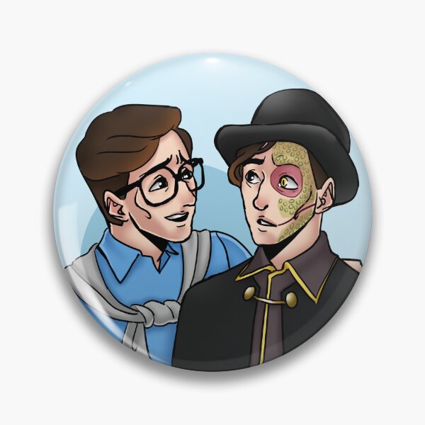 Item preview, Patton Comforting Janus - Sanders Sides designed and sold by Rosalynd Byass.