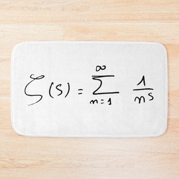 Item preview, Riemann zeta function? special function of calculus handwritten designed and sold by NoetherSym.