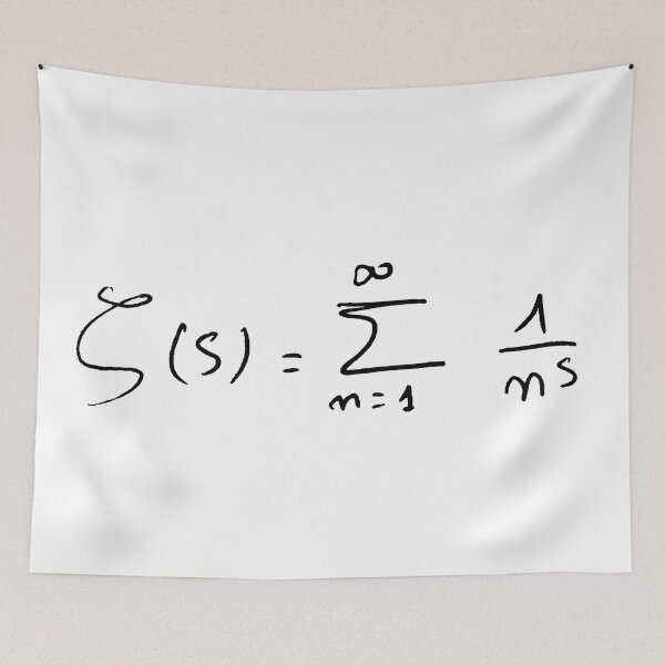 Item preview, Riemann zeta function? special function of calculus handwritten designed and sold by NoetherSym.