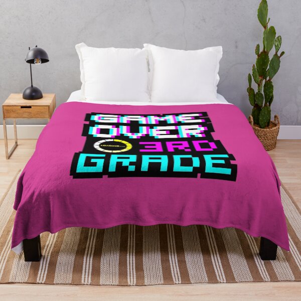 Item preview, Back to School - Game Over - 3rd Grade - Third Grade designed and sold by DesignByLeo.