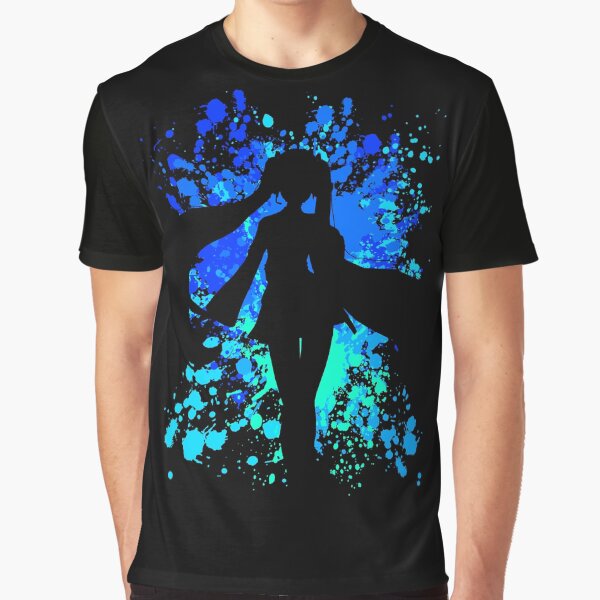 Item preview, Vocaloid Inspired Paint Splatter Shirt designed and sold by JaneFlame.