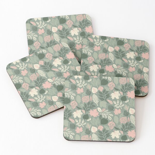 Item preview, Sage Green Fall Leaves designed and sold by Carolina Diaz.