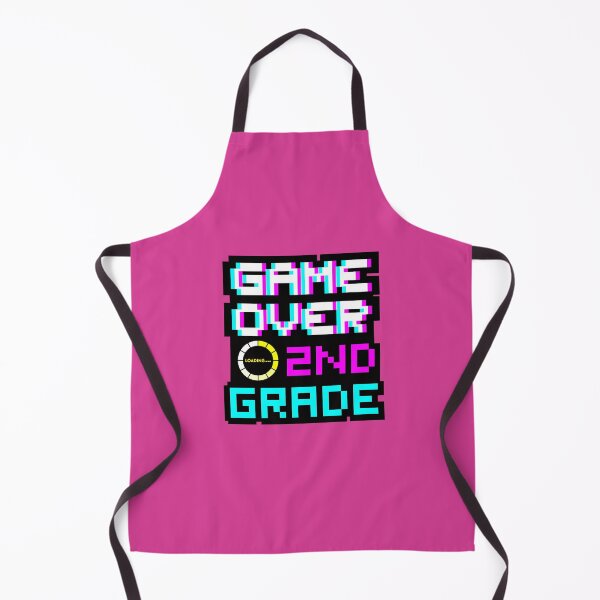 Item preview, Back to School - Game Over - 2nd Grade - Second Grade designed and sold by DesignByLeo.