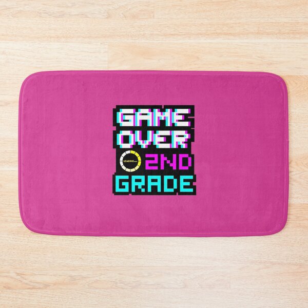 Item preview, Back to School - Game Over - 2nd Grade - Second Grade designed and sold by DesignByLeo.