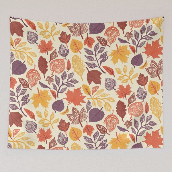 Item preview, Orange Fall Leaves designed and sold by Carolina Diaz.