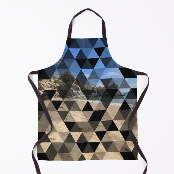 Item preview, Beach landscape with triangles designed and sold by JLunaDesign.