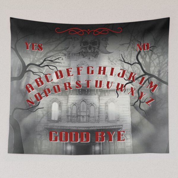 Item preview, Monochromatic Ouija Board designed and sold by Vanessa Hogle.