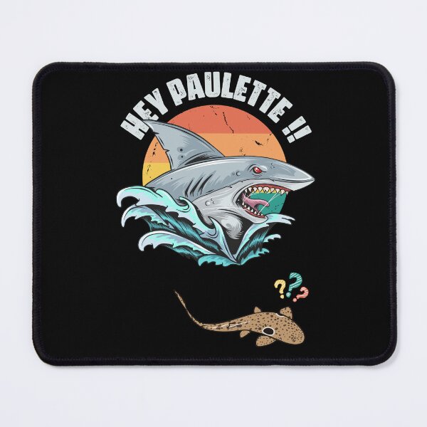 Item preview, Epaulette Shark Hey Paulette designed and sold by GraphismNinja.